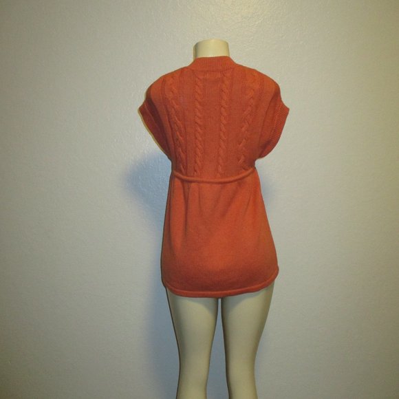 Mossimo Supply Burnt Orange Pullover Short Sleeves Large Sweater -- Final Price - Picture 6 of 11